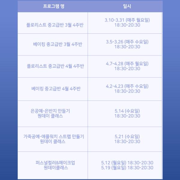 선택  2 ) 2025년 상반기 곡성군청년센터 프로그램